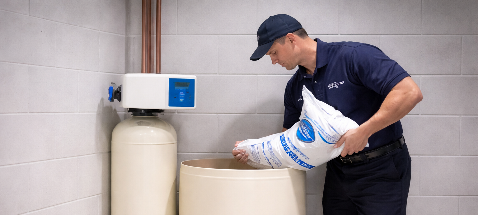 Water softener consultation by Everly Plumbing